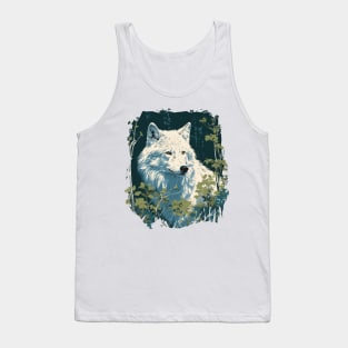 White Wolf Tank Top